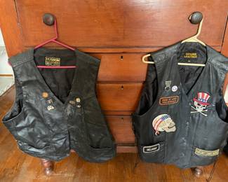 Leather vests