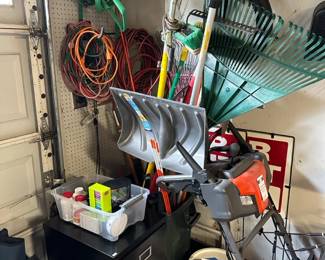 Sprinklers, Brooms, Shovels, Rakes

