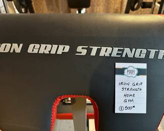 Iron Grip Strength Home Gym