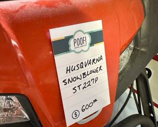 Husqvarna Snowblower ST227P