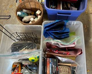 books, misc items