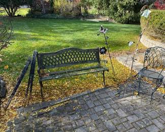 Outdoor bench
