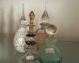 Glass Perfume Bottles