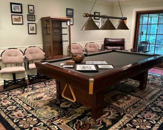 Sherwood by Brunswick Pool Table and Accessories, Art