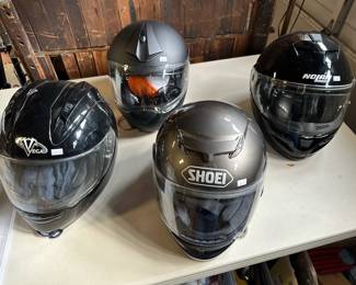 Shoei TZ-R Helmet, Nolan N103 Helmet, Schuberth C3 Pro Helmet, Vega Altura Helmet

