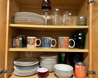 Mugs, Plates