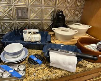 Cookie Cutters, Cutting Boards, Turbo Burst Hand Mixer, Baking Dishes, Teak Bowl, Zester
