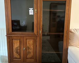 Locking Wooden Cabinet