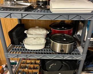 slow cookers, baking dishes