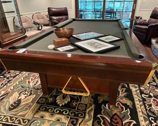 Sherwood by Brunswick Pool Table and Accessories, Art