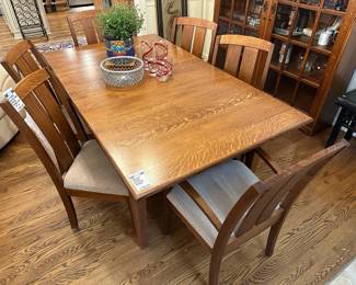 Amish made dining table