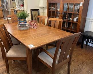 Amish made dining table