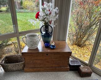 baskets, vases