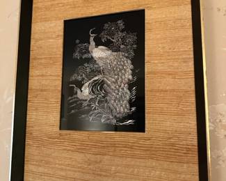 Framed Chinese Embroidery