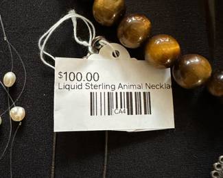 Liquid Sterling Animal Necklace