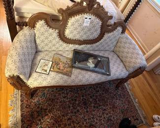 victorian style loveseat, Marygold Idyllic Night