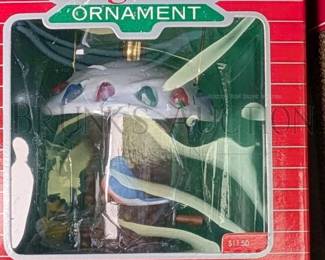 (12 PCS) HALLMARK ORNAMENTS, ASSORT. ALL IN ORIGINAL BOXES INCLUDES: "RUDOLPH'S HELPER", "KITTY CATCH" & MORE RETAIL VA...