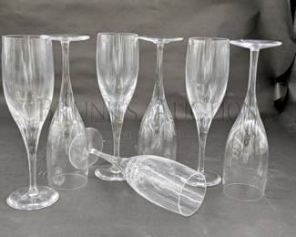 (10) ATLANTIS CRYSTAL STEMS (7) WATER GOBLET STEMS, 8" T (3) WINE GLASS STEMS, 6" T RETAIL ONLINE - $35.00+ / EACH