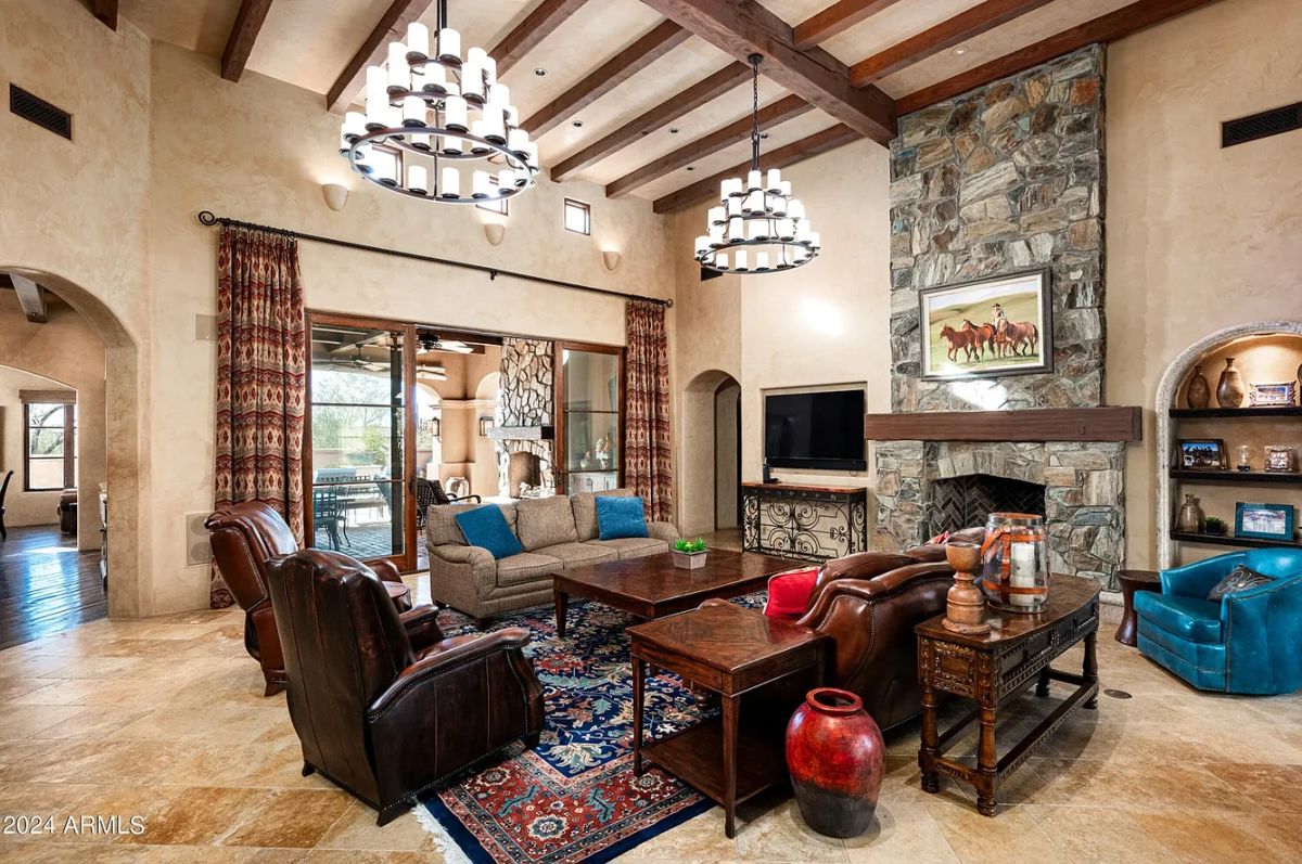 For sale: , Two Leather Recliners Hancock and Moore $2200 each , Theodore Alexander Coffee and End Table $1300 for set, Spanish carved console $1450