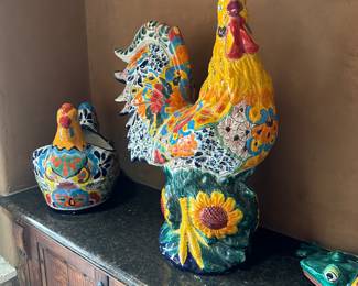 Talavera Rooster $150