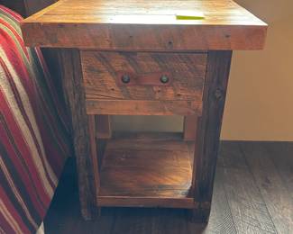 Rustic Nightstand $400