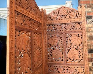 Moroccan Style 2 Panel Privacy Screen