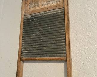 The Zinc King Top Notch Galvanized Washboard