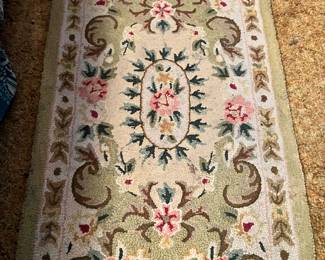 French Savonnerie Rug - 2' x 3'