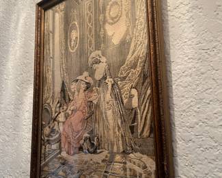 Woven Tapestry "The Music Room" Laureince 