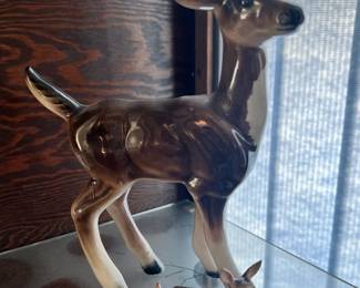 Ceramic Buck Figurine