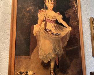 Framed Print "Miss Murray" by Sir Thomas Lawrence