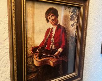 Framed Print "The Hurdy Gurdy Boy" by William Morris Hunt 