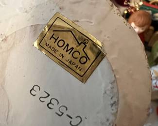 Set of 3 Homco Christmas Girls Figurines