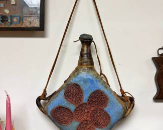 Yugoslavian Ceramic Flask