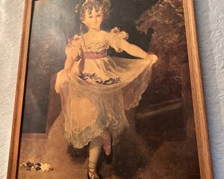 Framed Print "Miss Murray" by Sir Thomas Lawrence