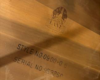 Lane Mid Century Two Tier Side Table