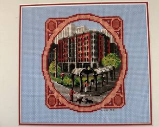 1995 City Scene Cross Stitch by LLK
