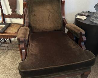 Victorian Upholstered Arm Chair