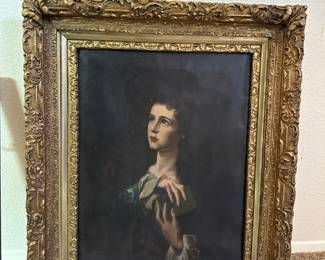 1890 Framed Print "The Soul's Awakening"