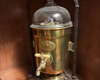 Brass E. Kolbenheyer K.K. Private Percolator Coffee Maker Coffee