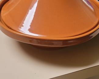 World Market Tagine Terracotta Ceramic Cooking Pot - Made in Portugal