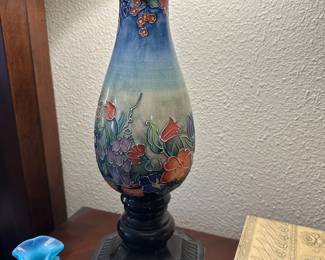 3-Way Dale Tiffany Vintage Roadshow Collection Enamel Lamp 