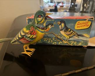 Kohler Jubilee Song Bird Tin Toy