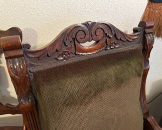 Victorian Upholstered Arm Chair