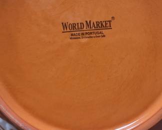 World Market Tagine Terracotta Ceramic Cooking Pot - Made in Portugal