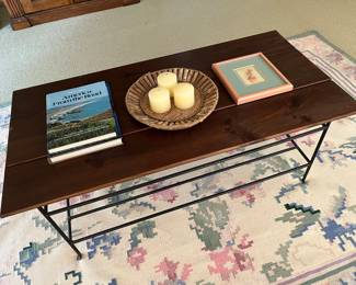 Pottery barn coffee table.