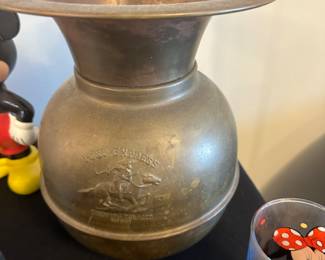 Pony Express spittoon 