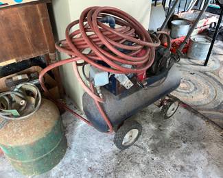 Air tank & air compressor