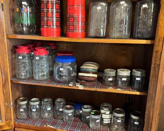 Full of canning jars!