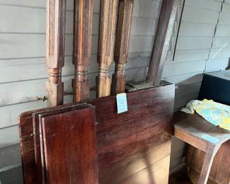 old oak dining table